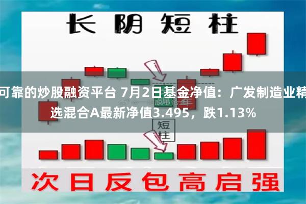 可靠的炒股融资平台 7月2日基金净值：广发制造业精选混合A最新净值3.495，跌1.13%