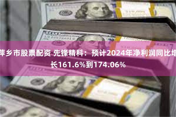 萍乡市股票配资 先锋精科：预计2024年净利润同比增长161.6%到174.06%